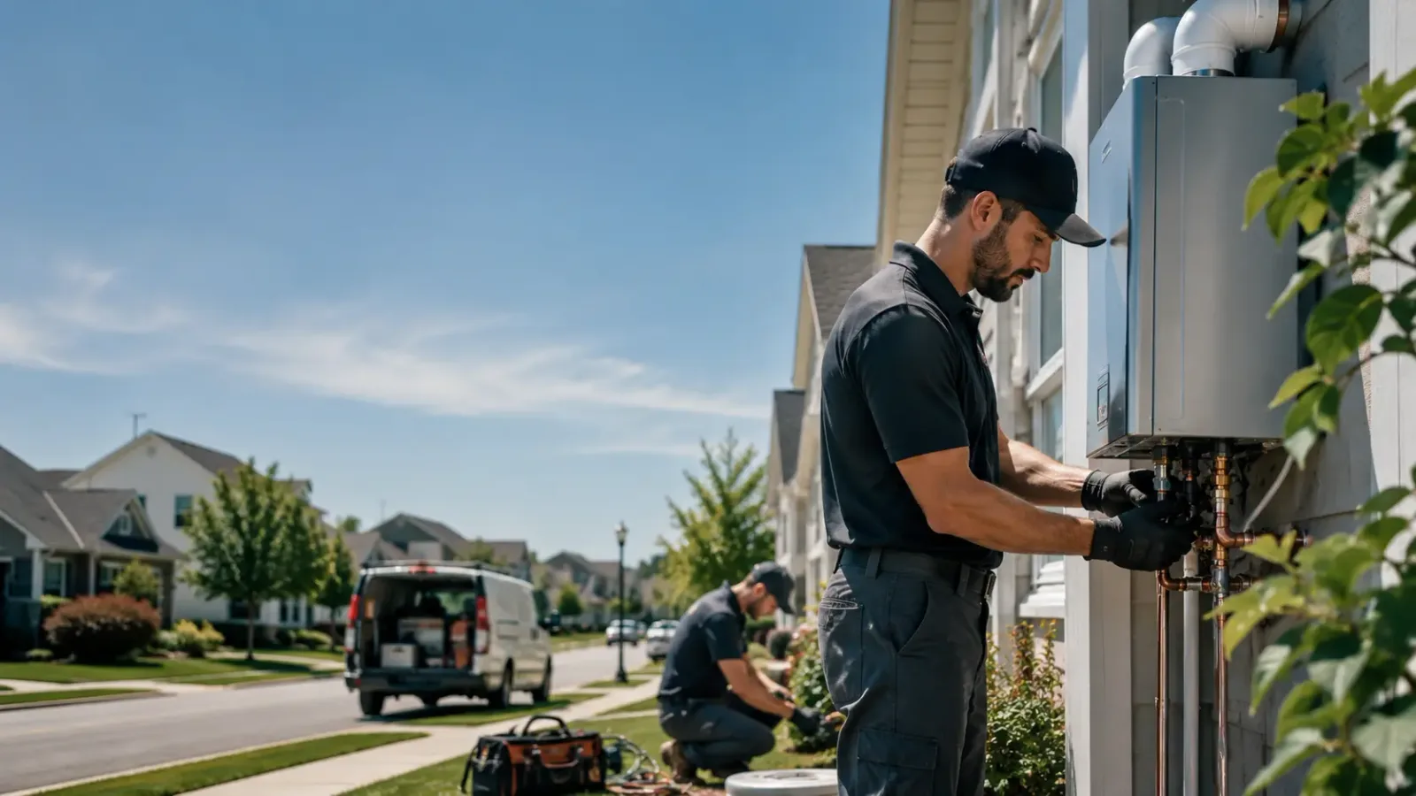 Tankless Water Heater Installation in Oakfield, TN